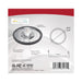 SATCO/NUVO Blink - 13W 9 Inch LED Fixture CCT Selectable 2700K/3000K/3500K/4000K/5000K Round Shape Black Finish 120V (62-1721)