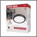 SATCO/NUVO Blink - 13W 9 Inch LED Fixture CCT Selectable 2700K/3000K/3500K/4000K/5000K Round Shape Black Finish 120V (62-1721)
