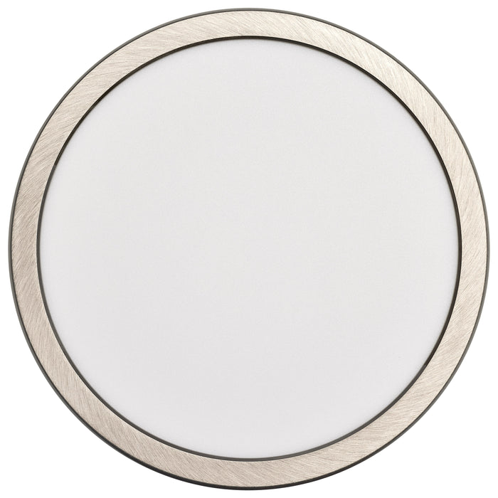 SATCO/NUVO Blink - 13W 9 Inch LED Fixture CCT Selectable 2700K/3000K/3500K/4000K/5000K Round Shape Brushed Nickel Finish 120V (62-1723)