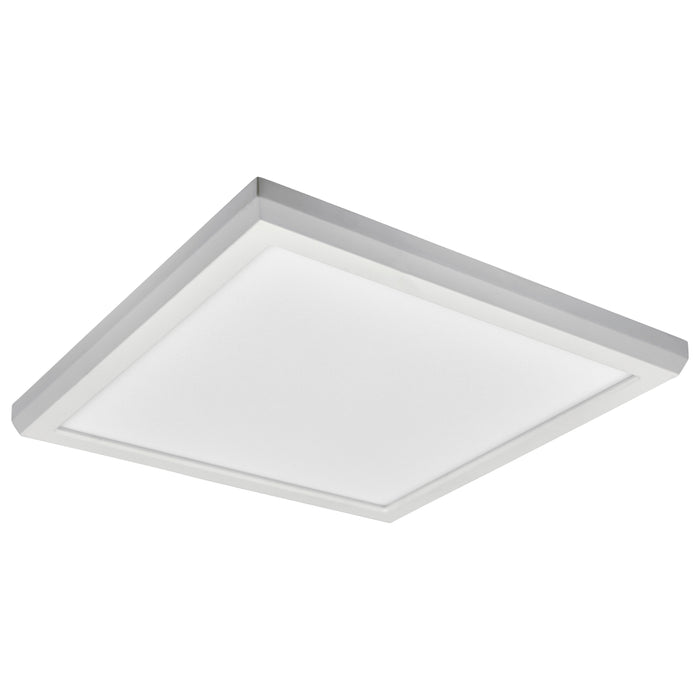 SATCO/NUVO Blink - 13W 9 Inch LED Fixture CCT Selectable 2700K/3000K/3500K/4000K/5000K Square Shape White Finish 120V (62-1724)