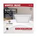 SATCO/NUVO Blink - 13W 9 Inch LED Fixture CCT Selectable 2700K/3000K/3500K/4000K/5000K Square Shape White Finish 120V (62-1724)
