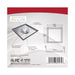 SATCO/NUVO Blink - 13W 9 Inch LED Fixture CCT Selectable 2700K/3000K/3500K/4000K/5000K Square Shape White Finish 120V (62-1724)