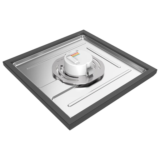 SATCO/NUVO Blink - 13W 9 Inch LED Fixture CCT Selectable 2700K/3000K/3500K/4000K/5000K Square Shape Black Finish 120V (62-1725)