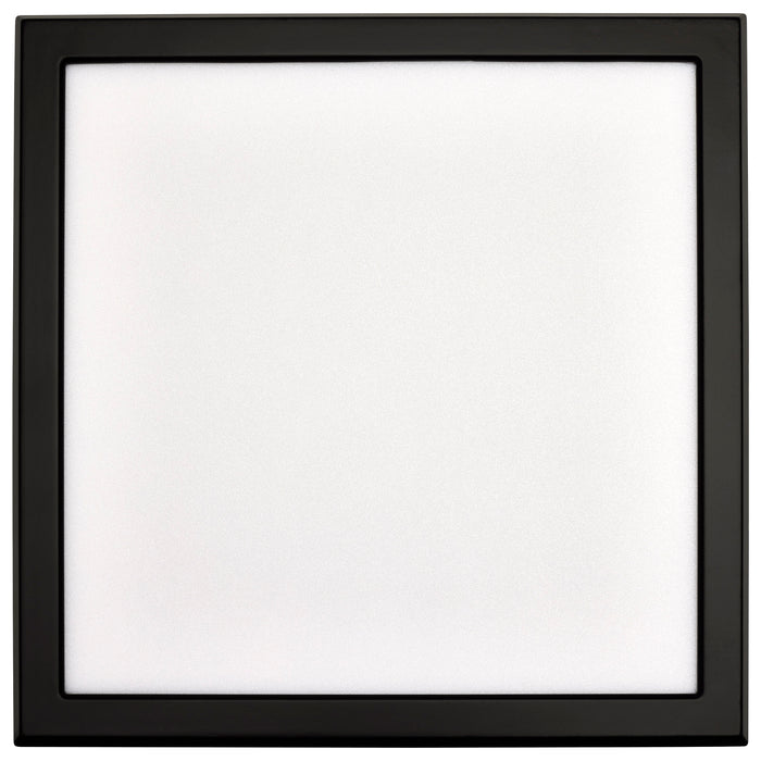 SATCO/NUVO Blink - 13W 9 Inch LED Fixture CCT Selectable 2700K/3000K/3500K/4000K/5000K Square Shape Black Finish 120V (62-1725)