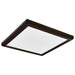 SATCO/NUVO Blink - 13W 9 Inch LED Fixture CCT Selectable 2700K/3000K/3500K/4000K/5000K Square Shape Bronze Finish 120V (62-1726)