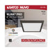 SATCO/NUVO Blink - 13W 9 Inch LED Fixture CCT Selectable 2700K/3000K/3500K/4000K/5000K Square Shape Bronze Finish 120V (62-1726)