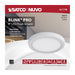 SATCO/NUVO Blink Pro 11W 7 Inch LED Fixture 4000K Round Shape White Finish 120/277V (62-1748)