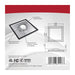 SATCO/NUVO Blink Pro 11W 7 Inch LED Fixture 4000K Square Shape White Finish 120/277V (62-1749)