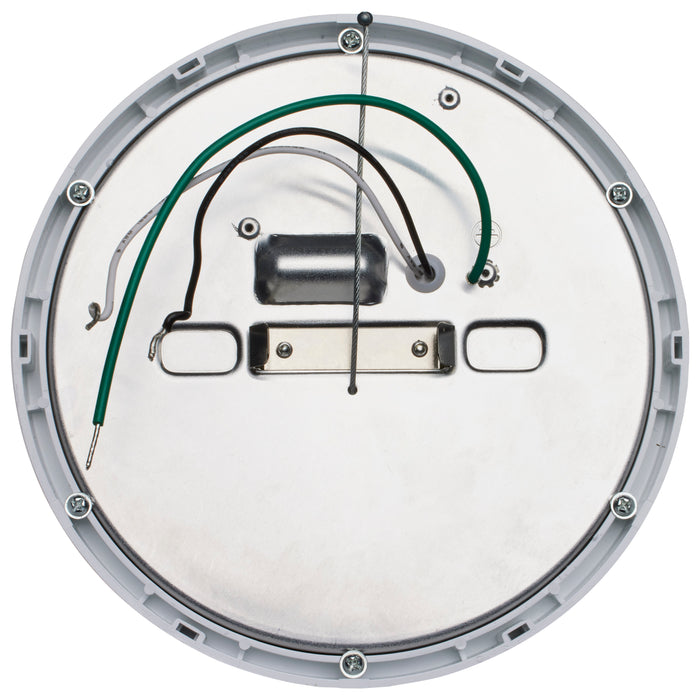 SATCO/NUVO 7 Inch LED Flush Mount Fixture Disk Light Round 16W 3000K White Finish 6-Pack (62-1752)