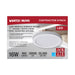 SATCO/NUVO 7 Inch LED Flush Mount Fixture Disk Light Round 16W 3000K White Finish 6-Pack (62-1752)