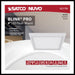 SATCO/NUVO Blink Pro 13W 9 Inch LED Fixture 4000K Square Shape White Finish 120/277V (62-1759)