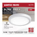 SATCO/NUVO Blink Pro - 19.5W 12 Inch Surface Mount LED CCT Selectable 2700K/3000K/3500K/4000K/5000K 90 CRI White 120/277V Round Shape (62-1776)