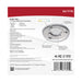 SATCO/NUVO Blink Pro - 19.5W 12 Inch Surface Mount LED CCT Selectable 2700K/3000K/3500K/4000K/5000K 90 CRI White 120/277V Round Shape (62-1776)