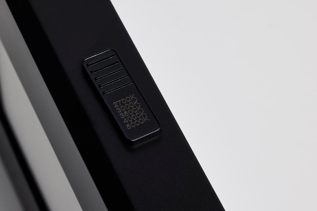 SATCO/NUVO Blink Pro - 32W 5.5 X 36 In Surface Mount LED CCT Selectable 2700K/3000K/3500K/4000K/5000K 90 CRI Black 120/277V Rectangular (62-1781)