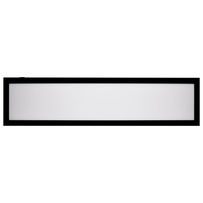 SATCO/NUVO Blink Pro - 24W 12 X 24 Inch Surface Mount LED CCT Selectable 2700K/3000K/3500K/4000K/5000K 90 CRI Black 120/277V Rectangular (62-1783)