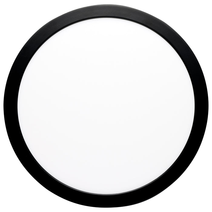 SATCO/NUVO Blink Pro - 19.5W 12 Inch Surface Mount LED CCT Selectable 2700K/3000K/3500K/4000K/5000K 90 CRI Black 120/277V Round Shape (62-1786)