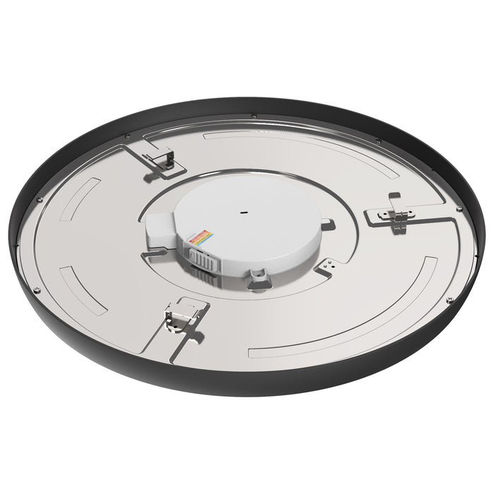 SATCO/NUVO Blink Pro - 29.5W 15 Inch Surface Mount LED CCT Selectable 2700K/3000K/3500K/4000K/5000K 90 CRI Black 120/277V Round Shape (62-1787)