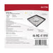 SATCO/NUVO Blink Pro - 19.5W 12 Inch Surface Mount LED CCT Selectable 2700K/3000K/3500K/4000K/5000K 90 CRI Black 120/277V Square Shape (62-1789)