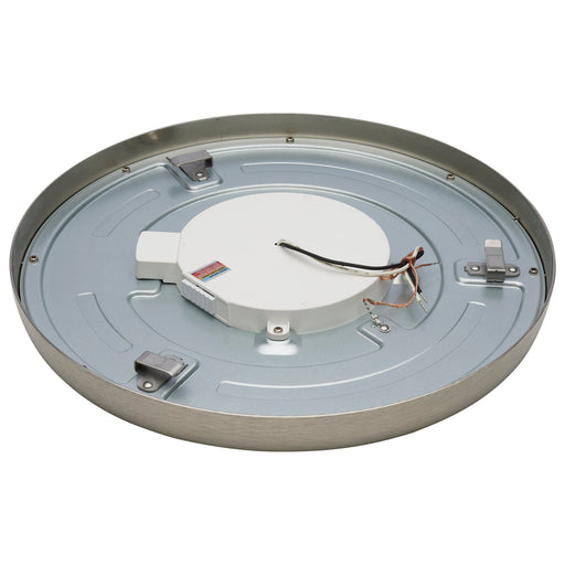 SATCO/NUVO 12 Inch Round LED Blink Pro Plus 19.5W CCT Selectable 2700K/3000K/3500K/4000K/5000K 120-277V Dimmable Brushed Nickel (62-1796)