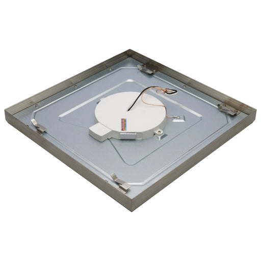 SATCO/NUVO 12 Inch Square LED Blink Pro Plus 19.5W CCT Selectable 2700K/3000K/3500K/4000K/5000K 120-277V Dimmable Brushed Nickel (62-1799)