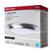 SATCO/NUVO 7 Inch LED Disk Light CCT Selectable 2700K/3000K/3500K/4000K/5000K Brushed Nickel Finish (62-1802R1)
