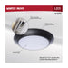 SATCO/NUVO 7 Inch LED Disk Light CCT Selectable 2700K/3000K/3500K/4000K/5000K Bronze Finish (62-1803R1)