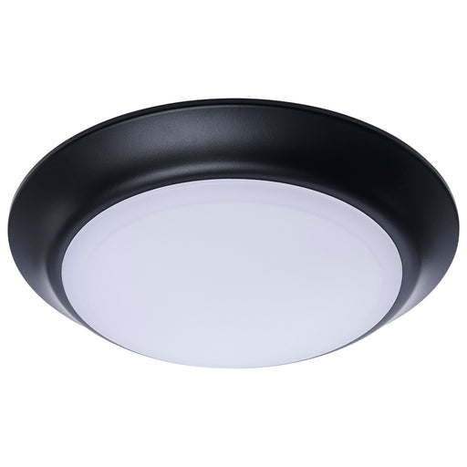 SATCO/NUVO 7 Inch LED Disk Light CCT Selectable 2700K/3000K/3500K/4000K/5000K Black Finish (62-1804R1)