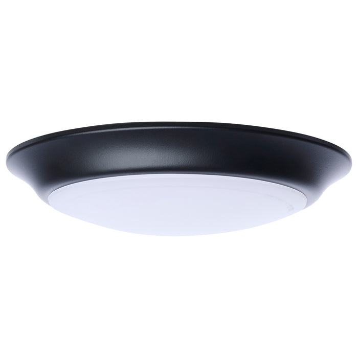 SATCO/NUVO 7 Inch LED Disk Light CCT Selectable 2700K/3000K/3500K/4000K/5000K Black Finish (62-1804R1)