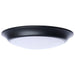 SATCO/NUVO 7 Inch LED Disk Light CCT Selectable 2700K/3000K/3500K/4000K/5000K Black Finish (62-1804R1)