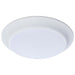 SATCO/NUVO 6.5W 7 Inch LED Disk Light CCT Selectable 2700K/3000K/3500K/4000K/5000K White Finish (62-1805R1)