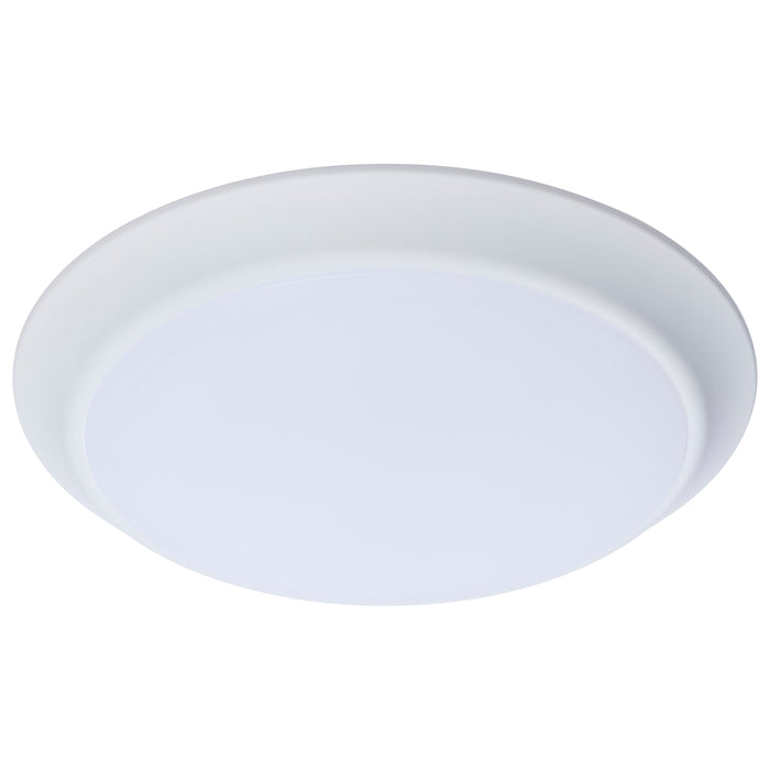 SATCO/NUVO 10 Inch LED Disk Light CCT Selectable 2700K/3000K/3500K/4000K/5000K White Finish (62-1811R1)