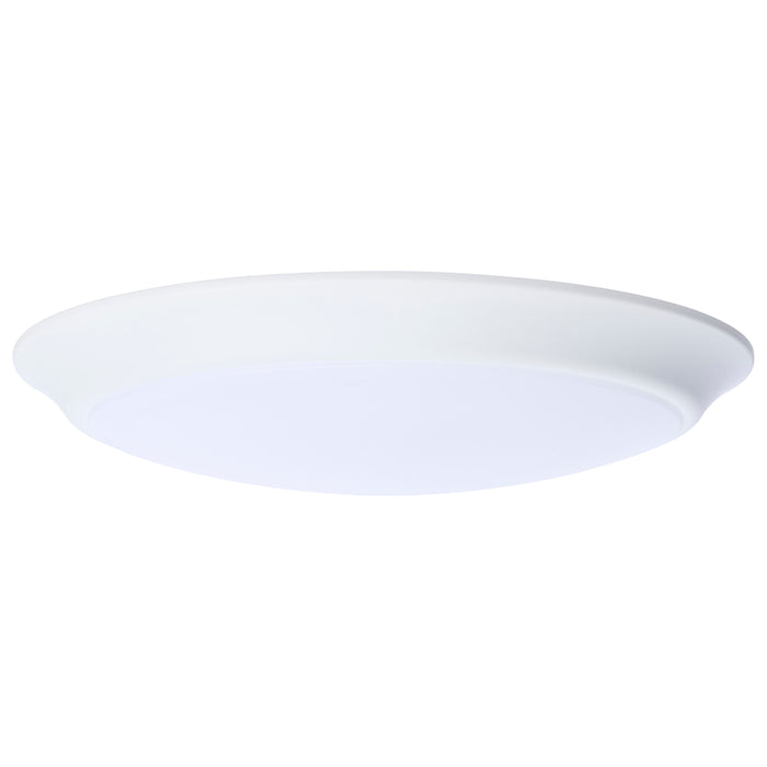 SATCO/NUVO 10 Inch LED Disk Light CCT Selectable 2700K/3000K/3500K/4000K/5000K White Finish (62-1811R1)