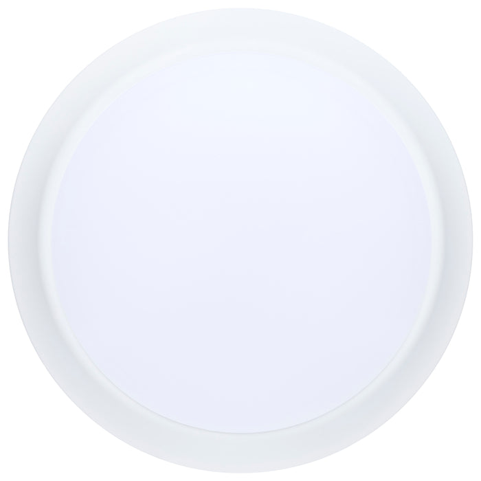 SATCO/NUVO 10 Inch LED Disk Light CCT Selectable 2700K/3000K/3500K/4000K/5000K White Finish (62-1811R1)