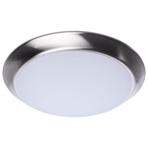 SATCO/NUVO 10 Inch LED Disk Light CCT Selectable 2700K/3000K/3500K/4000K/5000K Brushed Nickel Finish (62-1812R1)
