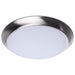 SATCO/NUVO 10 Inch LED Disk Light CCT Selectable 2700K/3000K/3500K/4000K/5000K Brushed Nickel Finish (62-1812R1)