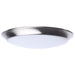 SATCO/NUVO 10 Inch LED Disk Light CCT Selectable 2700K/3000K/3500K/4000K/5000K Brushed Nickel Finish (62-1812R1)