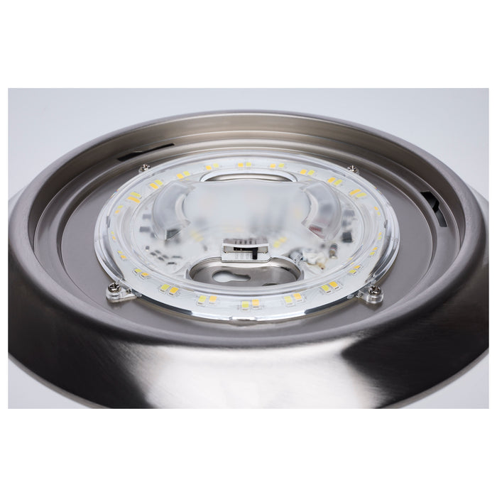 SATCO/NUVO 10 Inch LED Disk Light CCT Selectable 2700K/3000K/3500K/4000K/5000K Brushed Nickel Finish (62-1812R1)