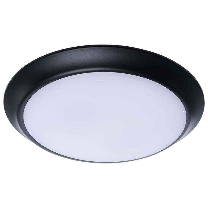SATCO/NUVO 10 Inch LED Disk Light CCT Selectable 2700K/3000K/3500K/4000K/5000K Black Finish (62-1814R1)