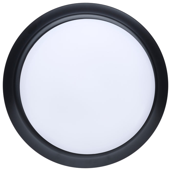 SATCO/NUVO 10 Inch LED Disk Light CCT Selectable 2700K/3000K/3500K/4000K/5000K Black Finish (62-1814R1)
