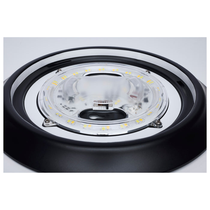 SATCO/NUVO 10 Inch LED Disk Light CCT Selectable 2700K/3000K/3500K/4000K/5000K Black Finish (62-1814R1)