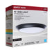 SATCO/NUVO 10 Inch LED Disk Light CCT Selectable 2700K/3000K/3500K/4000K/5000K Black Finish (62-1814R1)