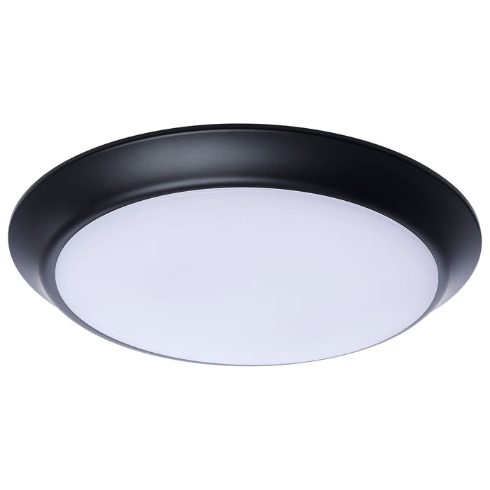 SATCO/NUVO 10 Inch LED Disk Light CCT Selectable 2700K/3000K/3500K/4000K/5000K Black Finish (62-1814R1)