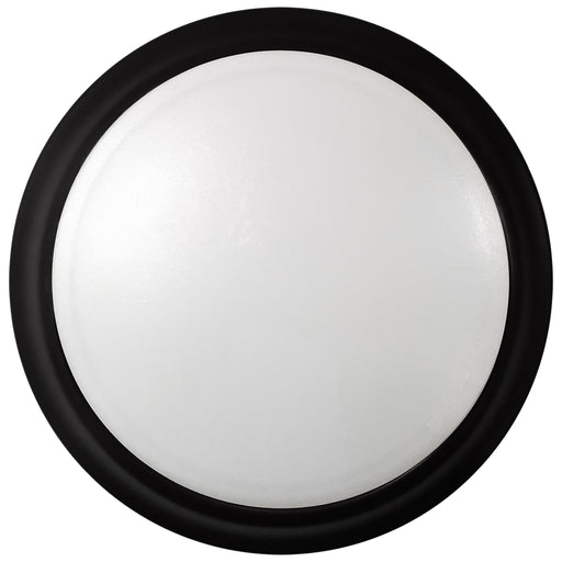 SATCO/NUVO 17W 10 Inch LED Disk Light CCT Selectable 2700K/3000K/3500K/4000K/5000K Black Finish (62-1814)