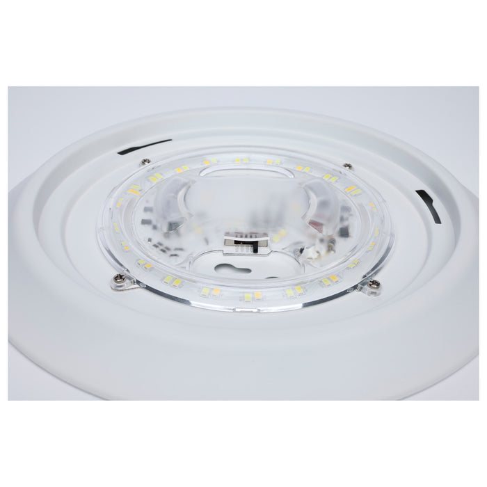 SATCO/NUVO 9.8W 10 Inch LED Disk Light CCT Selectable 2700K/3000K/3500K/4000K/5000K White Finish (62-1815R1)