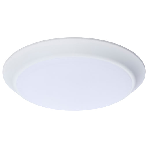 SATCO/NUVO 9.8W 10 Inch LED Disk Light CCT Selectable 2700K/3000K/3500K/4000K/5000K White Finish (62-1815R1)