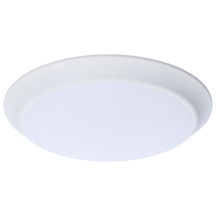 SATCO/NUVO 9.8W 10 Inch LED Disk Light CCT Selectable 2700K/3000K/3500K/4000K/5000K White Finish (62-1815R1)