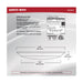 SATCO/NUVO 9.5W 10 Inch LED Disk Light White Finish CCT Selectable (62-1815)