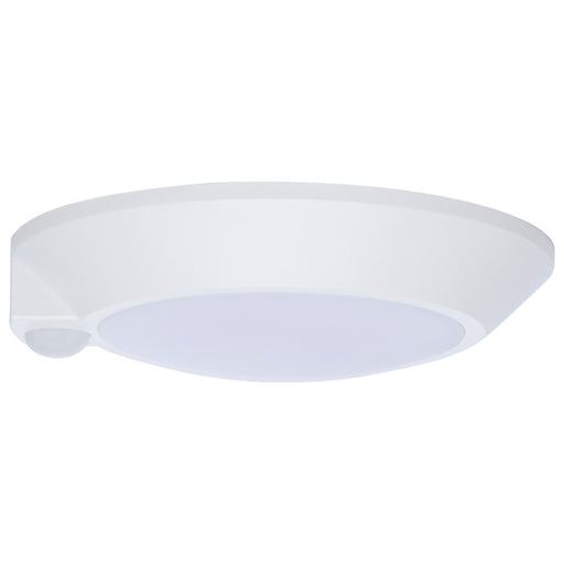 SATCO/NUVO 7 Inch LED Disk Light CCT Selectable 2700K/3000K/3500K/4000K/5000K Occupancy Sensor White Finish (62-1820R1)