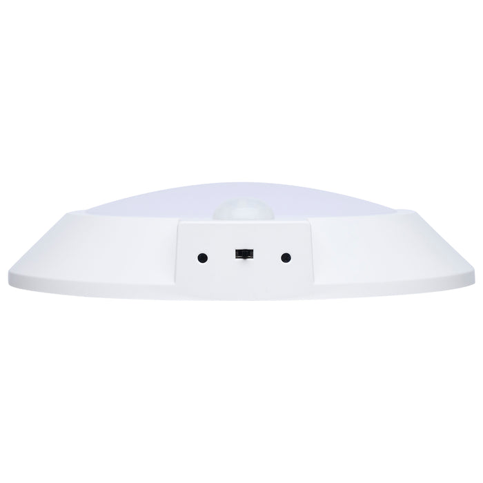 SATCO/NUVO 7 Inch LED Disk Light CCT Selectable 2700K/3000K/3500K/4000K/5000K Occupancy Sensor White Finish (62-1820R1)