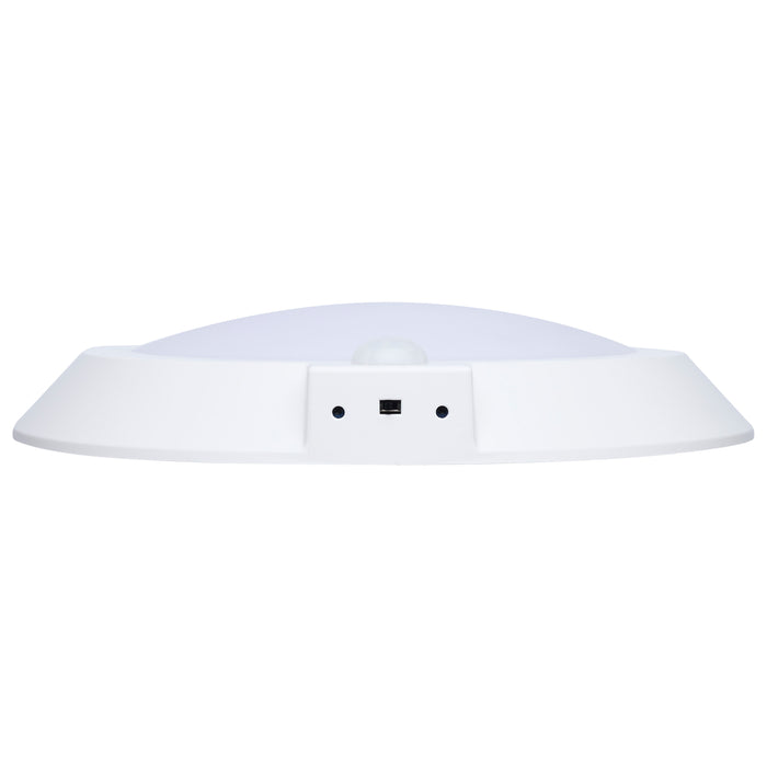 SATCO/NUVO 10 Inch LED Disk Light CCT Selectable 2700K/3000K/3500K/4000K/5000K Occupancy Sensor White Finish (62-1821R1)